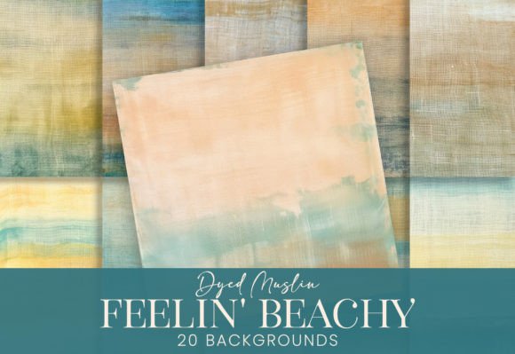 Beach Eco Dyed Muslin Cloth Linen Fabric: A Versatile Creative Medium