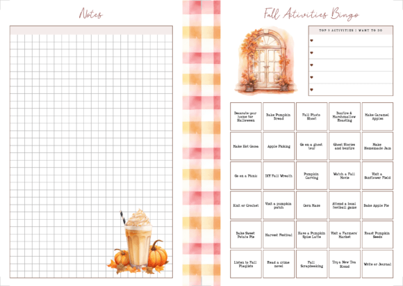 Fall Activities Planner Papers: A Versatile Tool for Creative and Productive Planning