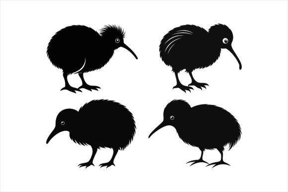 Kiwi Bird Silhouette Vector Bundle: The Ultimate Guide for Designers and Creators