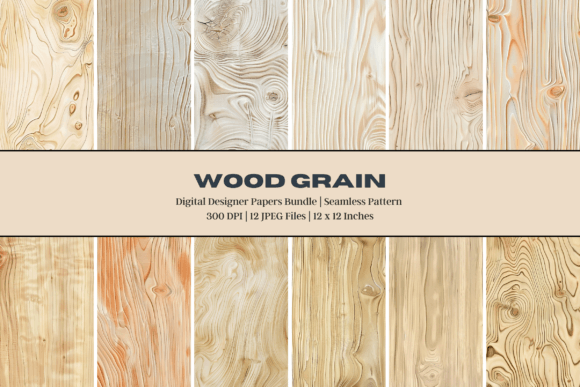 Light Wood Grain Digital Paper: A Versatile Asset for Creative Projects and Professional Workflows