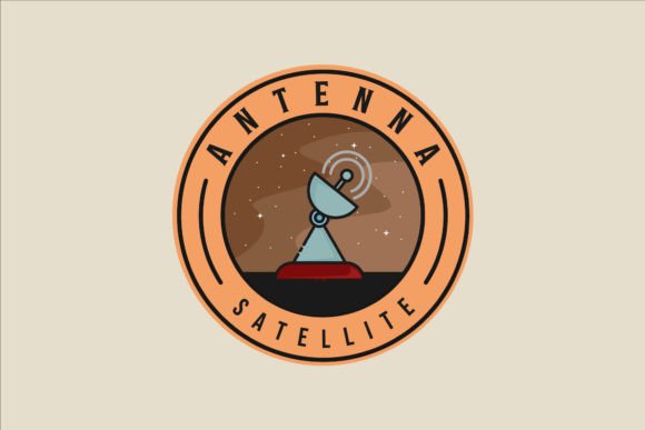 Satellite Emblem Logo Vector Design: A Practical Graphic Asset for Space-Themed Projects