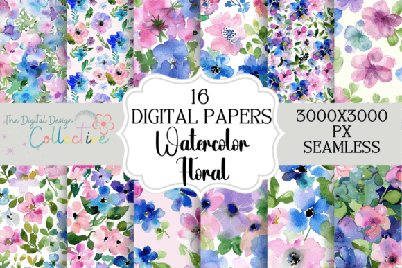 Seamless Floral Watercolor Patterns: A Strategic Tool for Creative Professionals and Entrepreneurs